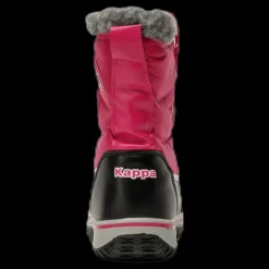 New Kappa Bates Mid Cut Junior Pink/Black Rosa och Svart