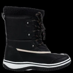 Kappa Bates Mid Cut Junior White/Black Vit och Svart Clearance