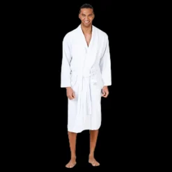 Outlet Resteröds Bathrobe White Vit
