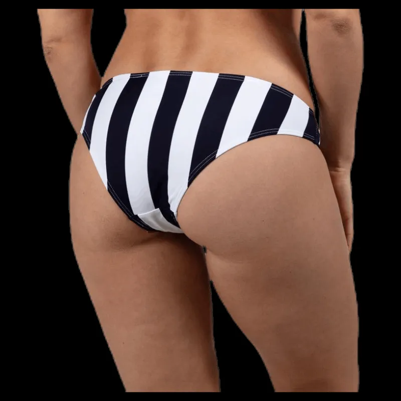 Pieces Bea Bikini Brief White/Black Vit och Svart New