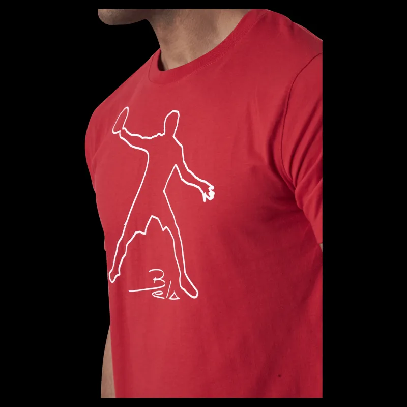Discount Wilson Bela Tech Tee Red Röd