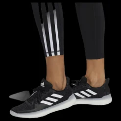 adidas Believe This 2.0 3 Stripe 7/8 Tight Black / White Svart Best