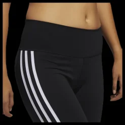 adidas Believe This 2.0 3 Stripe 7/8 Tight Black / White Svart Best