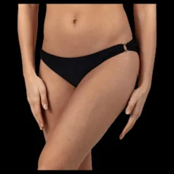 Discount Pieces Belin Bikini Brief Black Svart