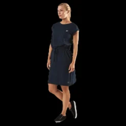 Marine Bellevue Dress Blue Blå Discount