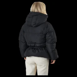 Svea Beltet Short Padded Hood Jacke Black New