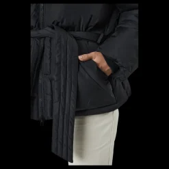 Svea Beltet Short Padded Hood Jacke Black New