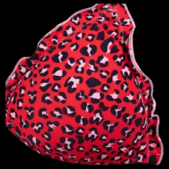 Pieces Benedicte Triangle Bra Red Röd Outlet