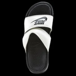 Nike Bennassi Duo Ultra Slide White/Black/Grey Svart New