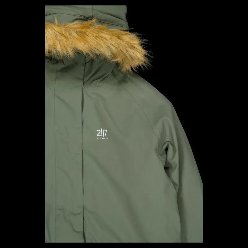 2117 of Sweden Bergsäng Jacket Women Forrest Green Grön Best