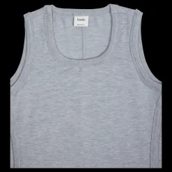 Best Boob Bff S/l Dress Grey Melange Grå