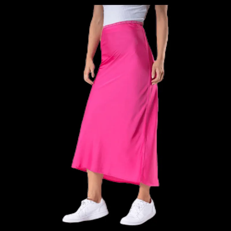 Svea Bias Skirt Pink Rosa Outlet