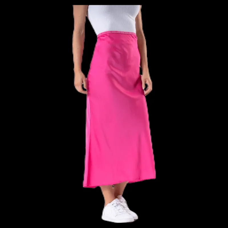 Svea Bias Skirt Pink Rosa Outlet