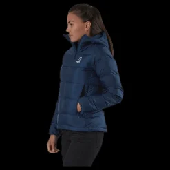 Haglöfs Bield Down Hood Blue Blå Sale