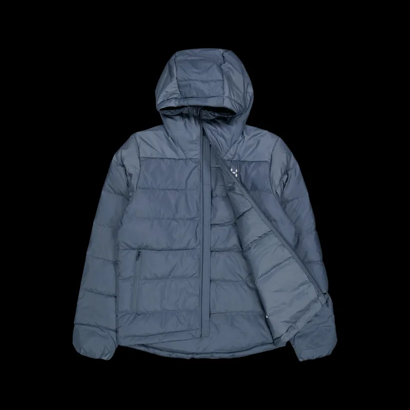 Online Haglöfs Bield Down Hood Steel Blue Blå