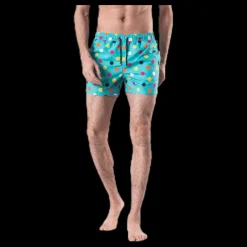Discount Happy Socks Big Dot Swim Shorts Green Grön