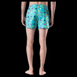 Discount Happy Socks Big Dot Swim Shorts Green Grön
