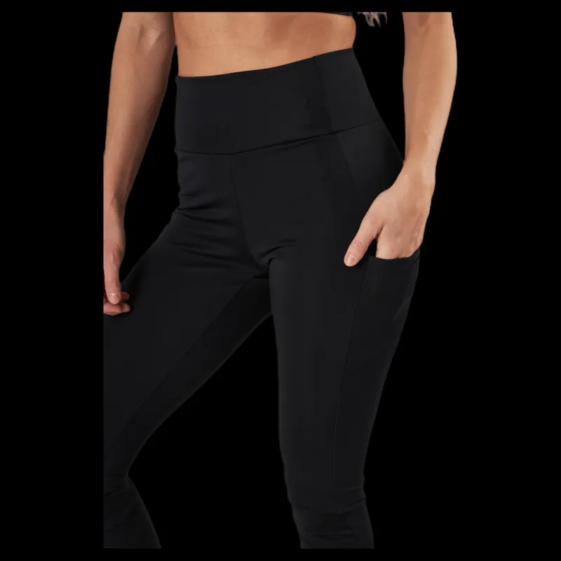 Hot adidas Big Logo Sport Tights Black / Black / White Svart
