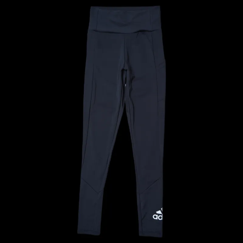Hot adidas Big Logo Sport Tights Black / Black / White Svart