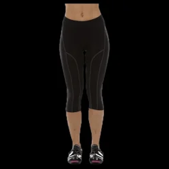 Hot Newline Bike Knee Pants Black Svart