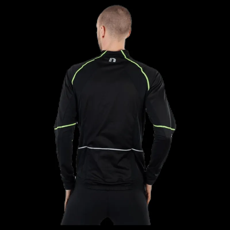 Outlet Newline Bike Protect Jersey Black Svart