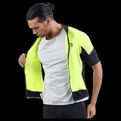 Newline Bike Stretch Jersey Black/Yellow Svart och Gul