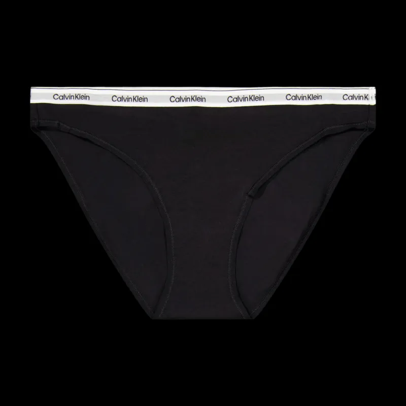Calvin Klein Bikini 3pk Black Svart Clearance