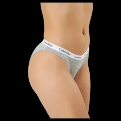 Clearance Calvin Klein Bikini 3pk Coral Cor/cyber Green/grey Beige