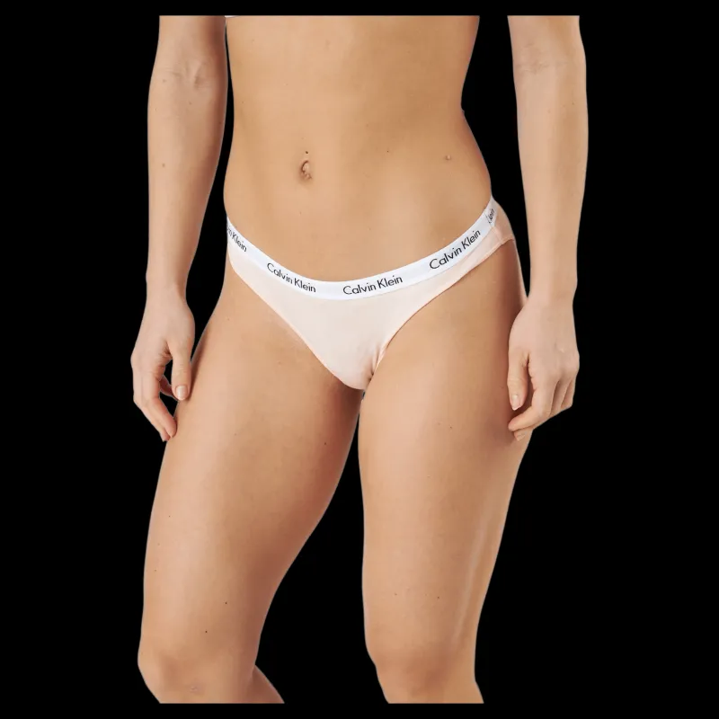 Clearance Calvin Klein Bikini 3pk Coral Cor/cyber Green/grey Beige