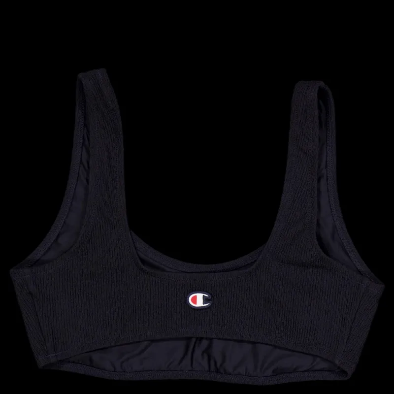 Online Champion Bikini Top Black Beauty Svart