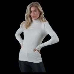Hot Pieces Birdie Ls Rollneck Bc Grey Grå