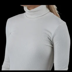 Hot Pieces Birdie Ls Rollneck Bc Grey Grå