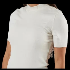 Hot Pieces Birdie Ss T-Neck White Vit