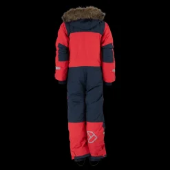 Didriksons Björnen Kids Cover 5 Bright Red Flerfärgad Outlet