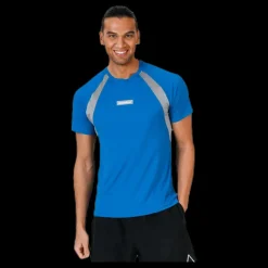 Newline Black Feather Tee Blue Blå Clearance