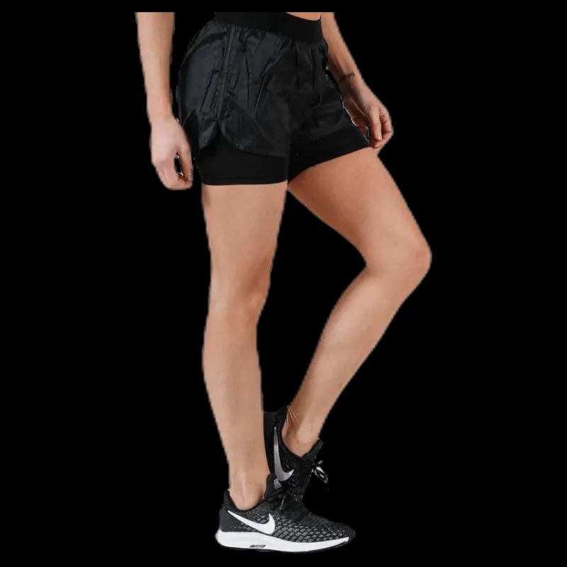 Sale Newline Black 2-Lay Shorts Black Svart