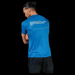 Clearance Newline Black Tee Blue Blå