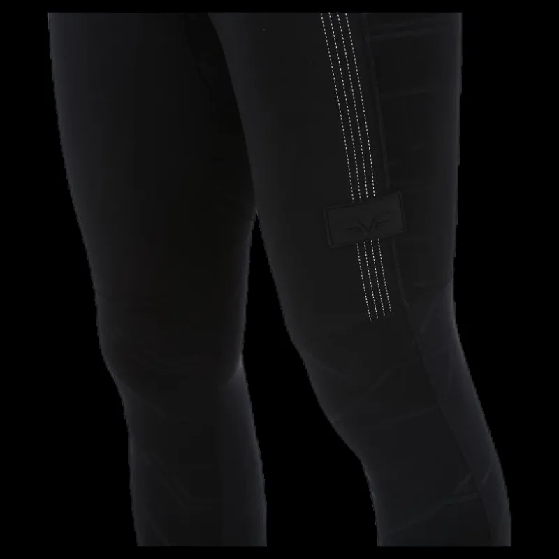 Outlet Newline BLACK Warm Wiper Tights M Black Svart