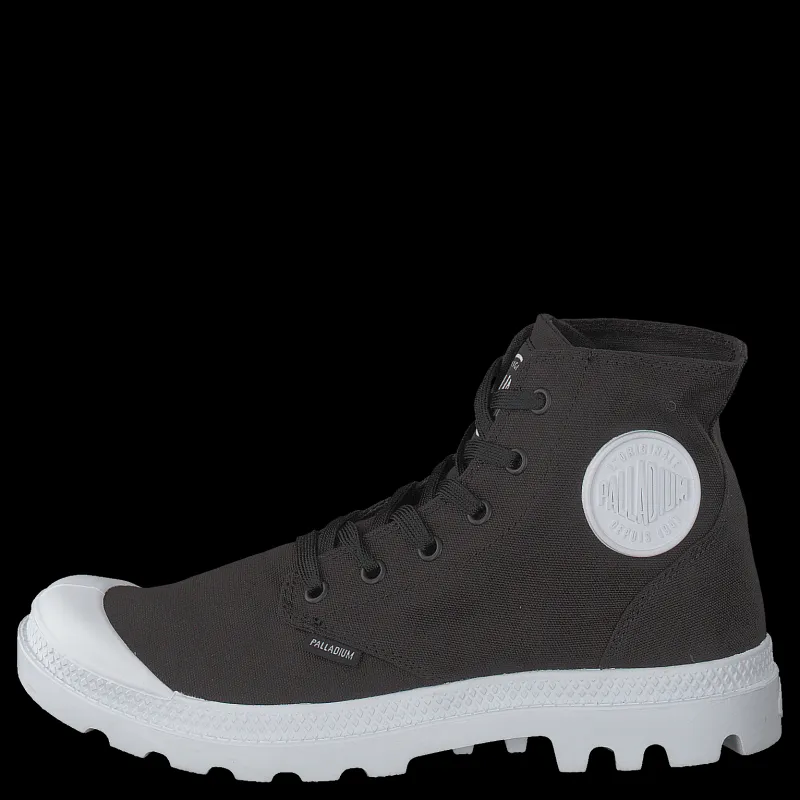 New Palladium Blanc Hi Black Svart