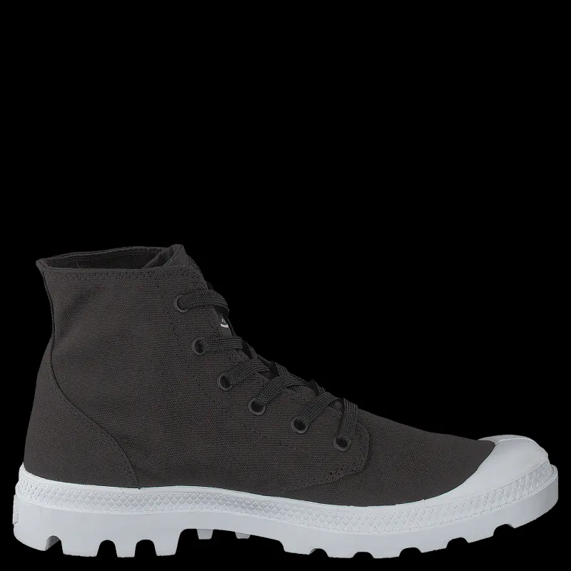New Palladium Blanc Hi Black Svart