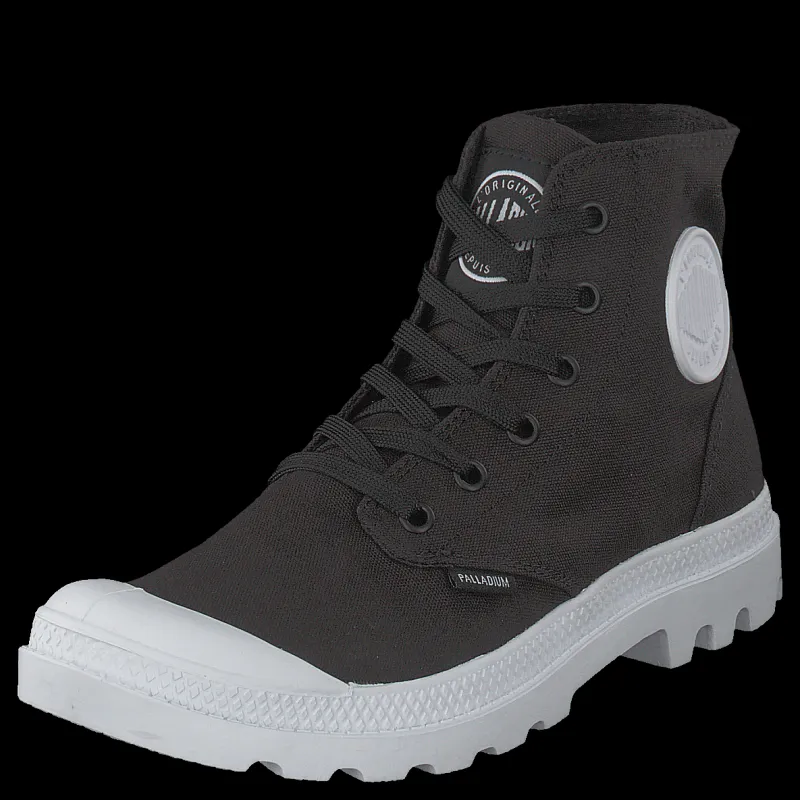 New Palladium Blanc Hi Black Svart