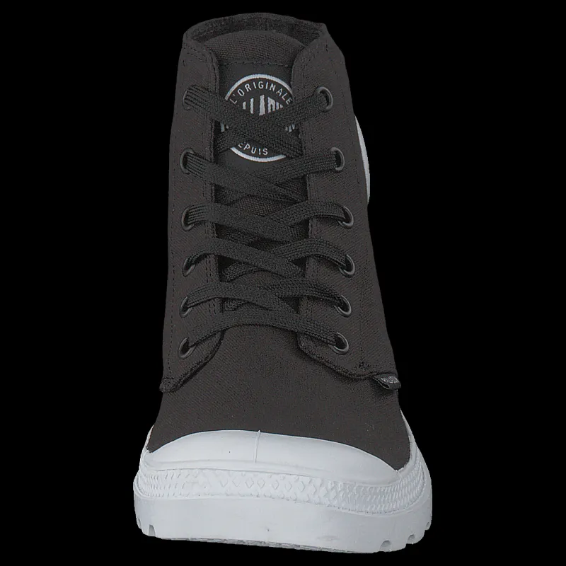 New Palladium Blanc Hi Black Svart