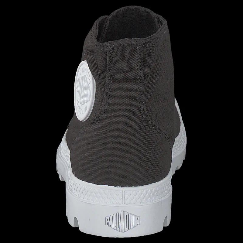 New Palladium Blanc Hi Black Svart