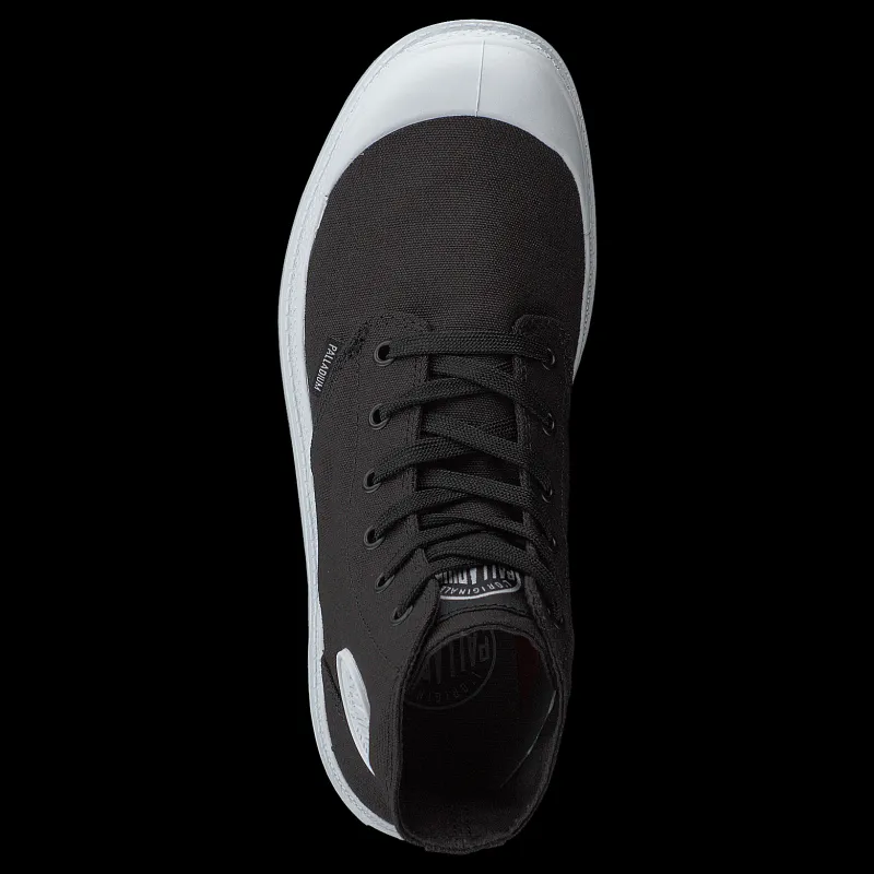 New Palladium Blanc Hi Black Svart