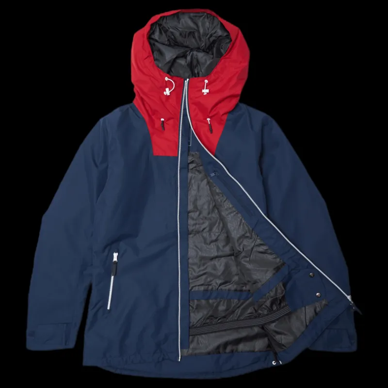 ColourWear Block Jacket Blue Blå Best