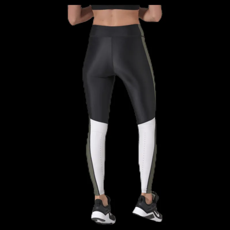 BLACC Blocked Compression Tights Green Grön Clearance