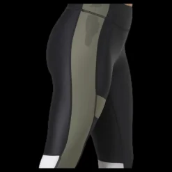 BLACC Blocked Compression Tights Green Grön Clearance