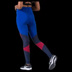 Tommy Hilfiger Sport Blocked Legging Full Length Blue Blå Sale