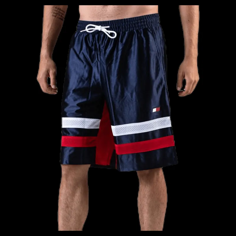 Tommy Hilfiger Sport Blocked Shorts 11" Blue Blå Clearance
