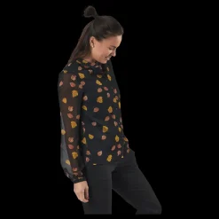 Sale Pieces Blume Ls Shirt Black Svart